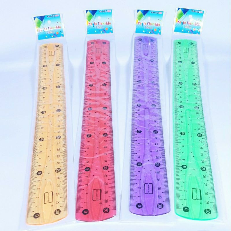 Thước dẻo màu 20cm (flexible ruler)