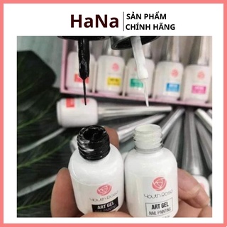 Cọ nét  Hoa Hồng Đen-Trắng màu cơ bản ( hàng chuẩn)