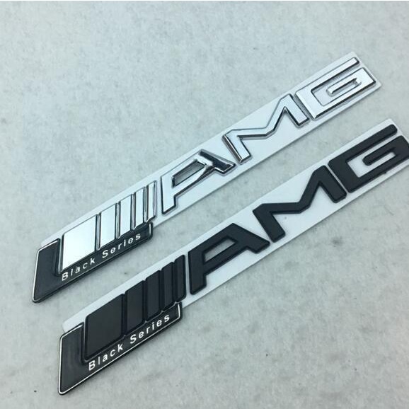 miếng dán 3d black seri độ bản AMG lên bản AMGBlackseri dùng cho dòng xe mercedes bằng nhựa ABS