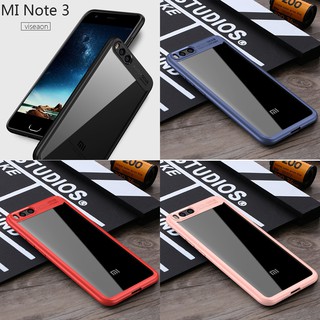 [HÀNG TỐT] ỐP LƯNG XIAOMI MI NOTE 3 - VIỀN CAO SU CAO CẤP NẮP LƯNG TRONG SUỐT (HÀNG LOẠI 1)