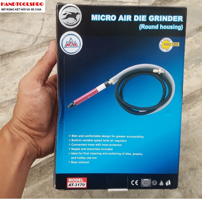 3mm Bộ máy mài khuôn hơi HYMAIR, AT-3170