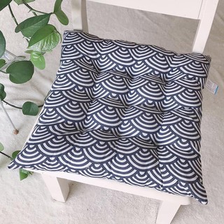 Đệm ngồi bệt lidaco trang trí phòng khách kích thước 45cm vải bố canva dày dặn êm dày 5cm có loại tròn vuông