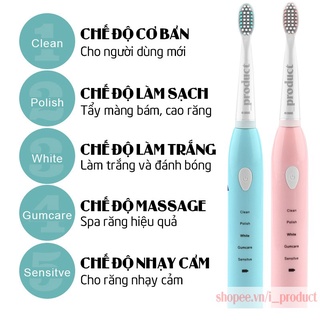 Bàn chải điện Sonic X1, Bàn chải đánh răng tự động, Bàn chải chăm sóc răng toàn diện