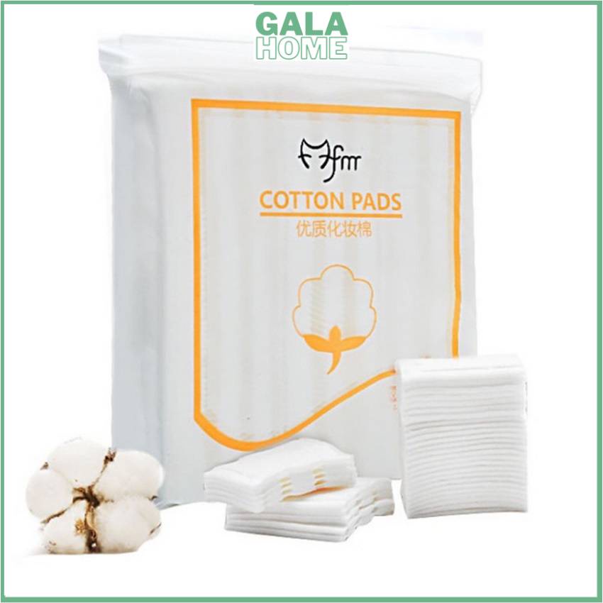 Bông tẩy trang 222 miếng Bông tẩy trang cotton pads Nội địa Trung mềm mịn, siêu dai GALA HOME