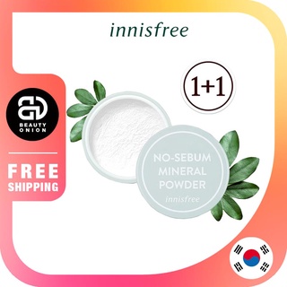 Phấn khoáng innisfree dạng bột không bóng nhờn hiệu quả 5g + Samples