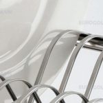 Kệ úp bát đĩa chữ V EUROGOLD Inox 304, giá để chén bát tủ trên, phụ kiện tủ bếp