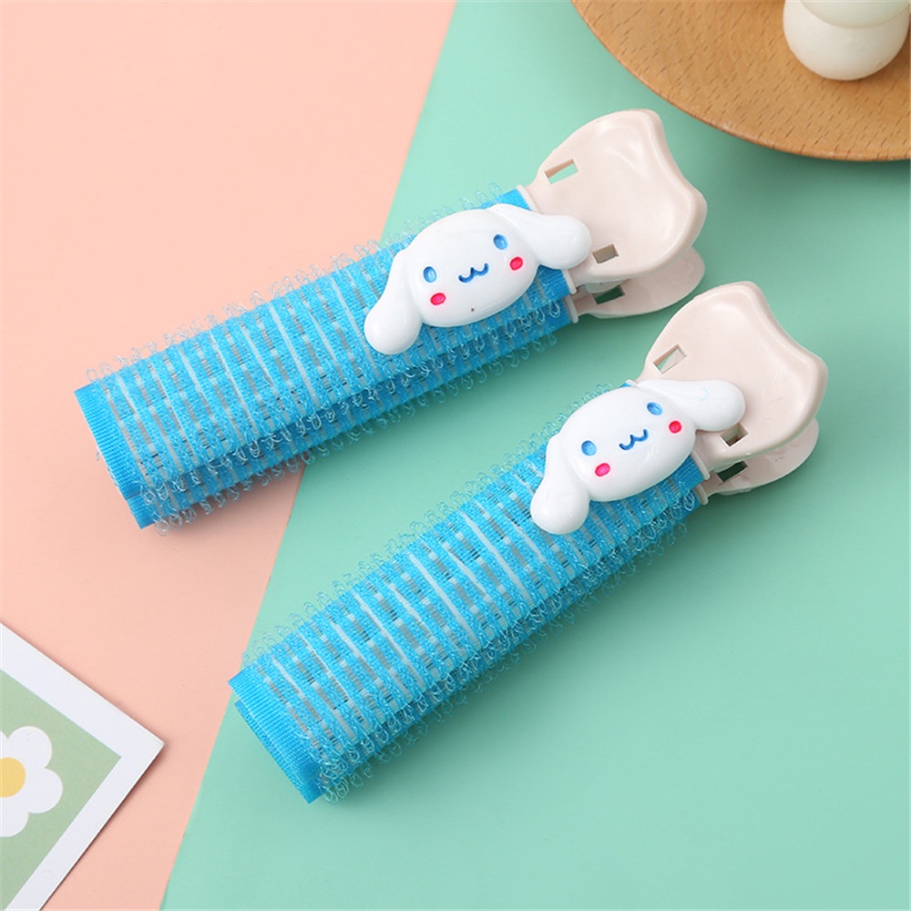 SANRIO Bộ 2 Dụng Cụ Tạo Kiểu Tóc Không Đường May kẹp cố định mái