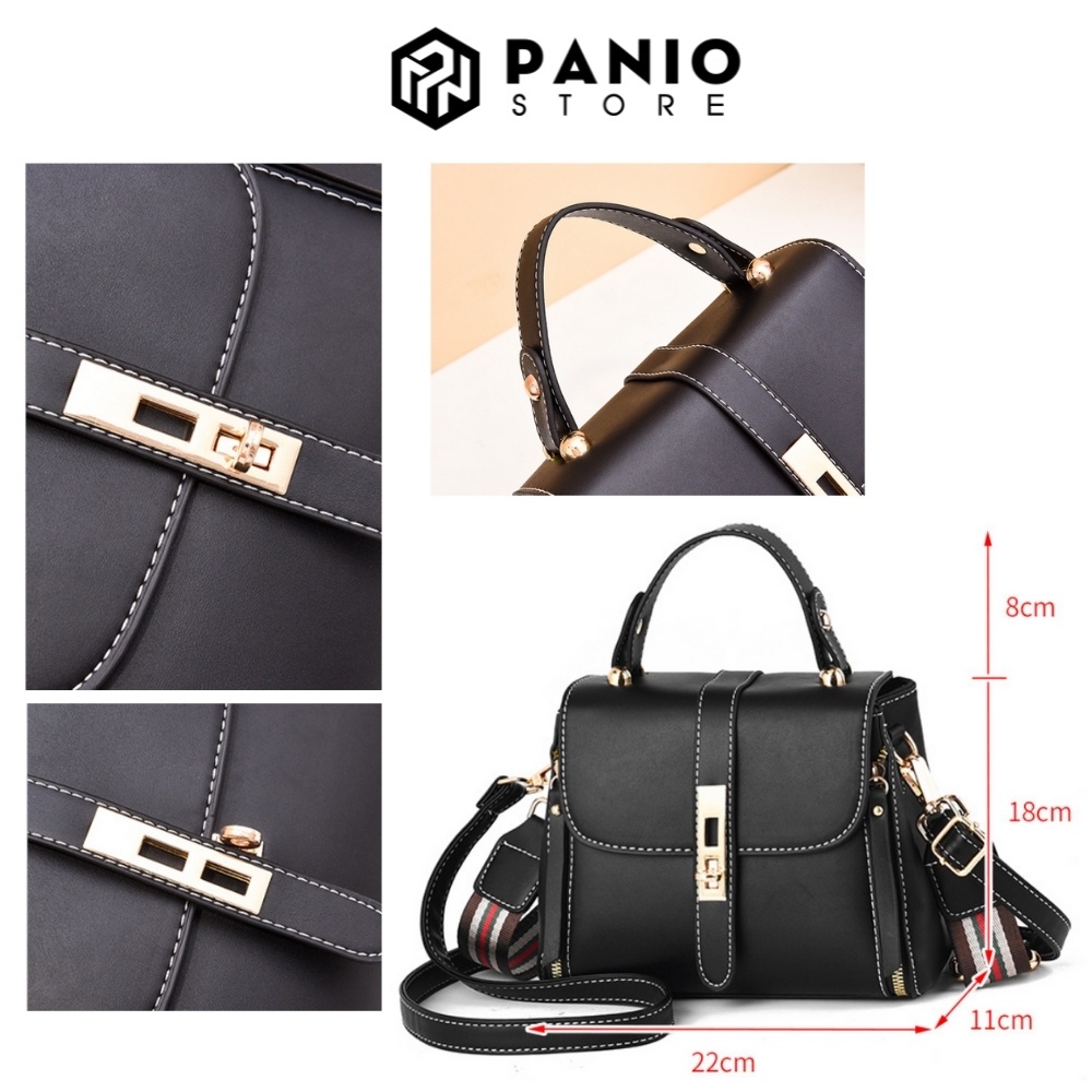 Túi xách nữ đeo chéo đẹp da mềm nhiều ngăn PANIO_SP07