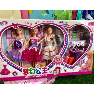 Bộ đồ chơi Búp Bê Barbie dạ hội