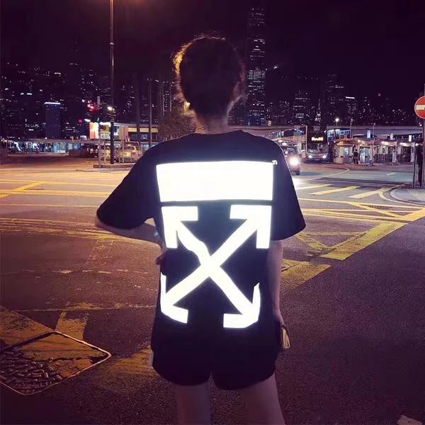 Áo thun Stee OFF WHITE Phản quang Unisex