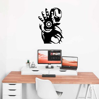 Decal Dán Tường Hình Iron Man  | Decal Dán Tường Trang Trí Phòng Ngủ Cho Bé