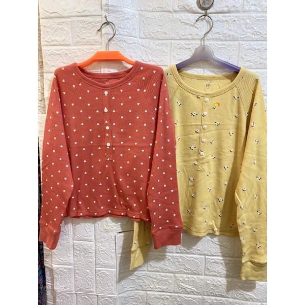 Áo cotton len, cho bé gái lớn, Gap dư xịn