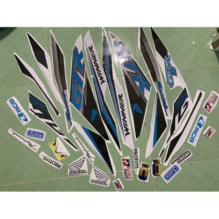 Tem winner 150 GTR xanh đen cao cấp