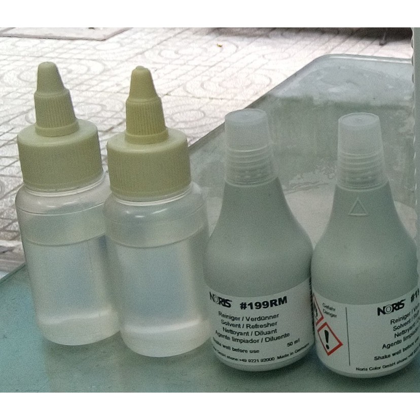 Dung Dịch Pha Mực Dấu, Mực Dầu, Dùng Làm Mềm Khay Mực, Pha Loãng Mực Khi Bị Nhanh Khô - Cleaning Solution Solvent