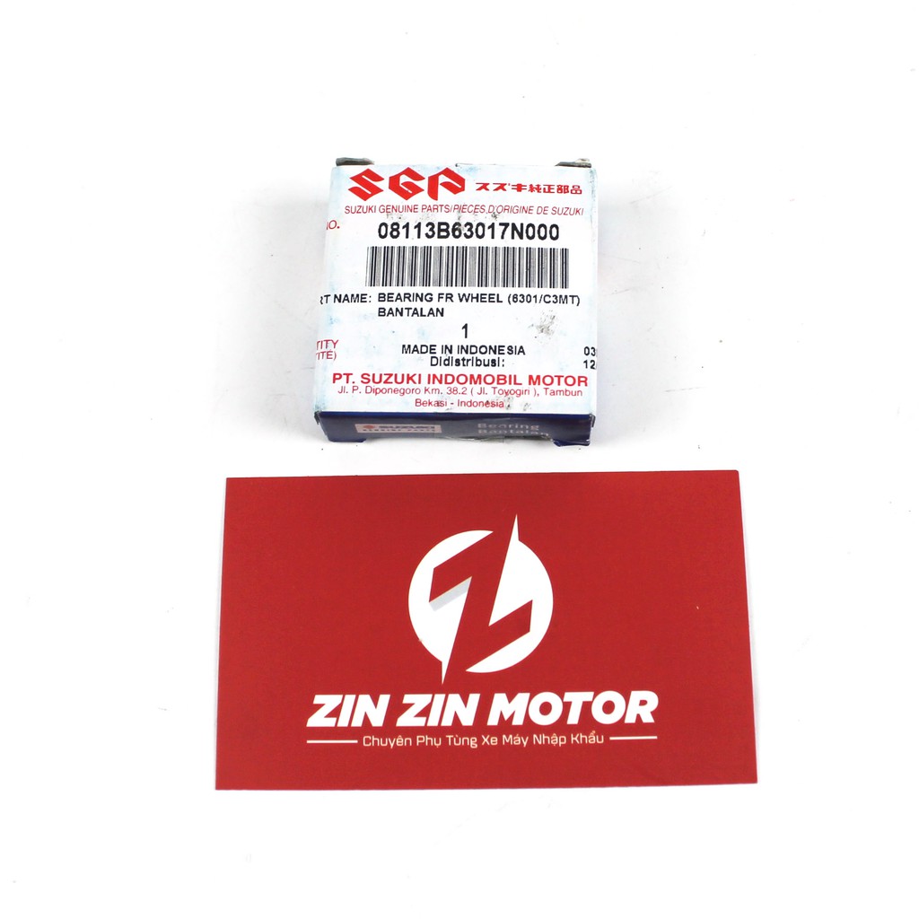 Bạc Đạn Bánh Trước Trái Phải, Bạc Đạn Bánh Sau Phải Satria FI, Raider FI, Raider Xăng Cơ 08113-63017-000 Chính Hãng