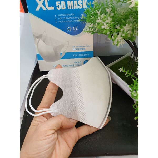 Hộp 10 chiếc Khẩu trang 5D mask XL Xuân Lai
