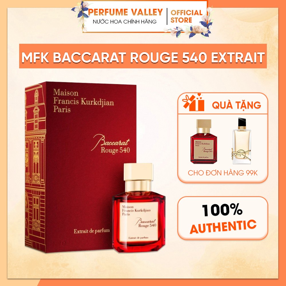 Nước hoa nữ MFK Baccarat Rouge 540 Extrait de Parfum - Viên Rubi giữa thế giới nước hoa - ValleyPer