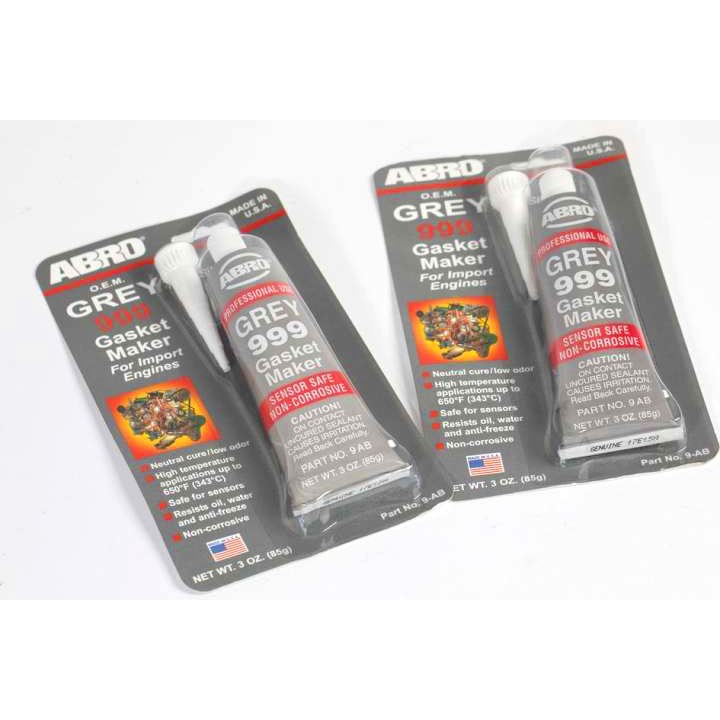 Keo Silicone ABRO GREY 999 Màu Xám - Keo Tạo Ron Gioăng - Keo Dán Đa Năng Chịu Nhiệt , Chịu Lực , Chống Nước - Kivovi