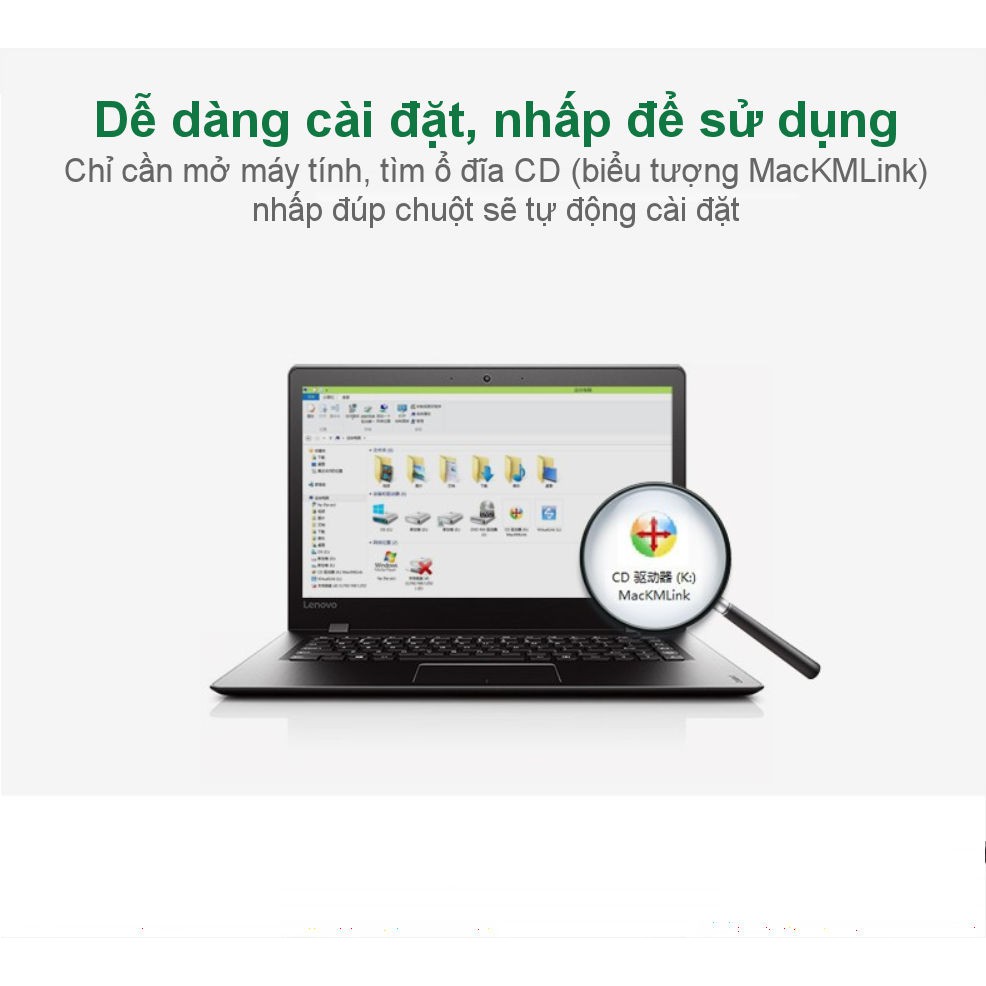 Cáp dữ liệu USB 2.0 sang USB type C tích hợp chipset dài 2m UGREEN US318 70420