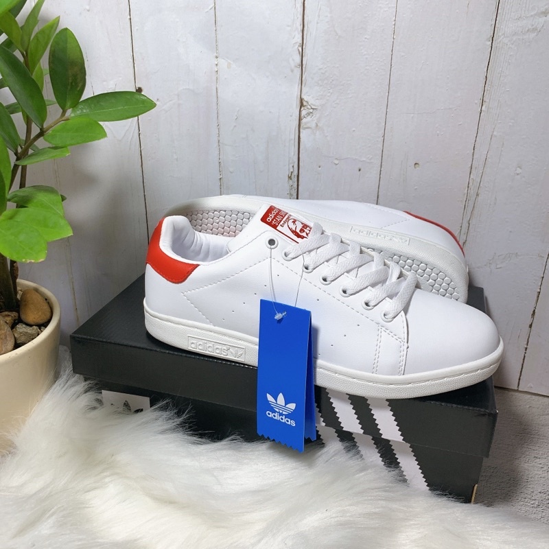 Giày stan smith gót đỏ loại đẹp chuẩn 585