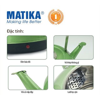 Ấm điện Matika MTK-55