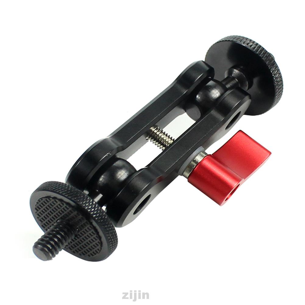 Giá đỡ máy ảnh hai đầu bi xoay 360 độ 1/4 Inch bằng hợp kim nhôm | BigBuy360 - bigbuy360.vn