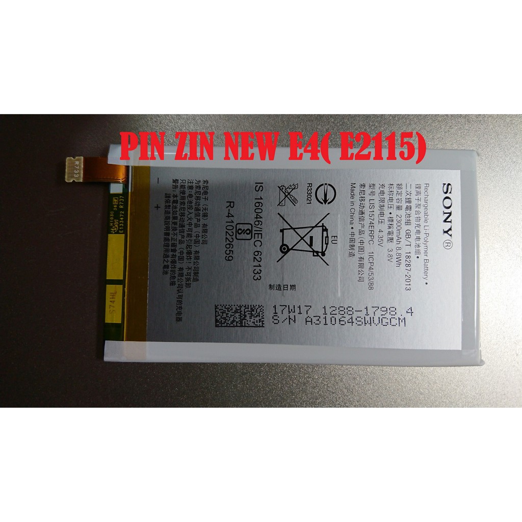 [PIN ZIN CHÍNH HÃNG SONY XPERIA E4 -E2115]