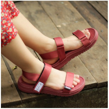 Giày sandal Chính Hãng Facota Angelica AN04 học sinh nữ quai dù