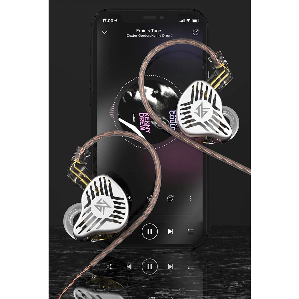 Tai nghe kz eds phiên bản mới, có mic, âm thanh cực hay