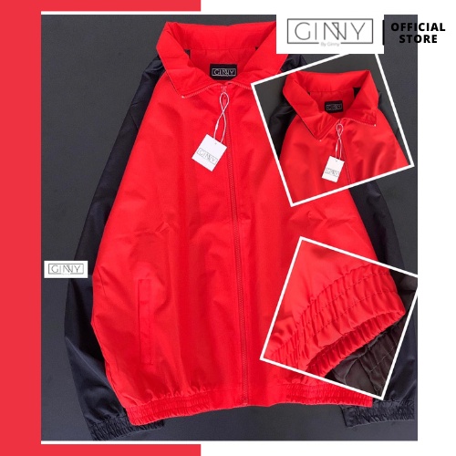Áo khoác LoGo Gin - form unisex - hình thật tự chụp | GinHouse Shop
