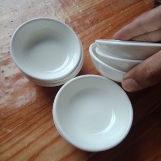 [Sứ -Trắng]Chén nước tương nhỏ cao cấp