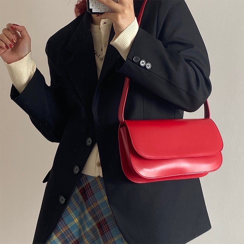 Mini bag túi đeo chéo đỏ