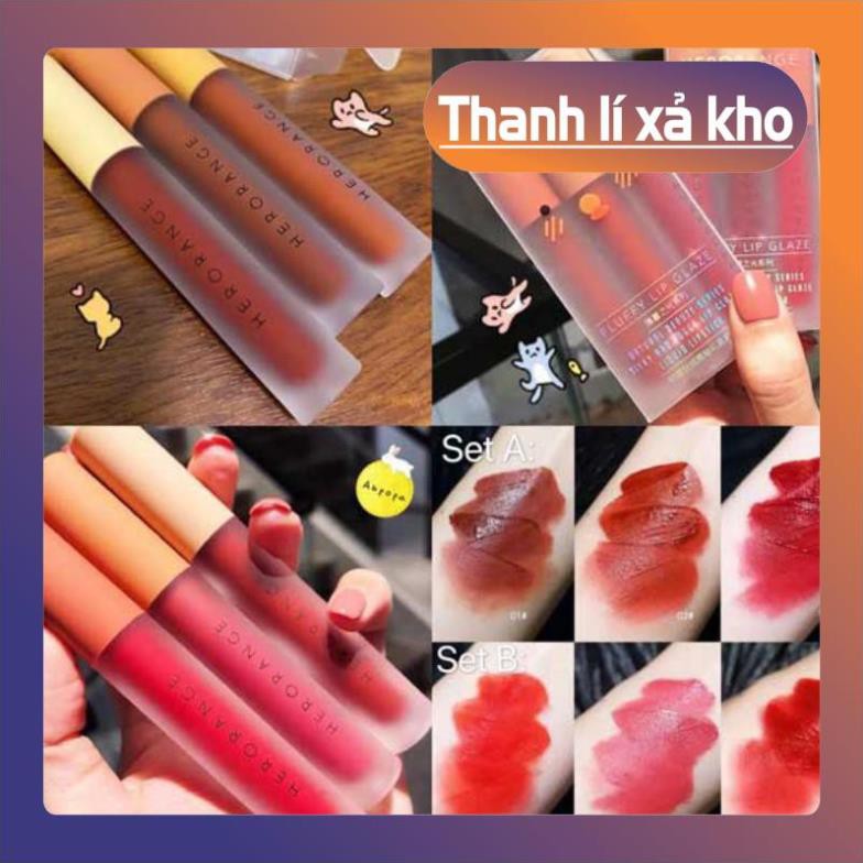 [ Big Sale ]  Sét son hero Hàng handmade son kem siêu lì  [ Combo Sale ]