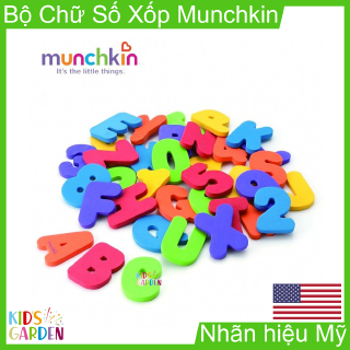 Bộ chữ số xốp Munchkin