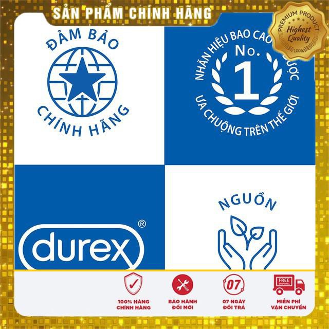 💖FREESHIP💖 Bao cao su Durex Invisible Extra Thin Extra Sensitive 10 bao