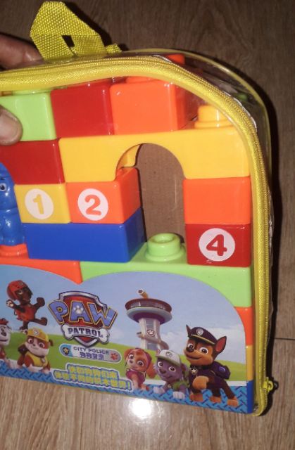 một bộ giỏ ráp hình đa năng chú chó Paw bằng nhựa có nhiều chi tiết rất đẹp