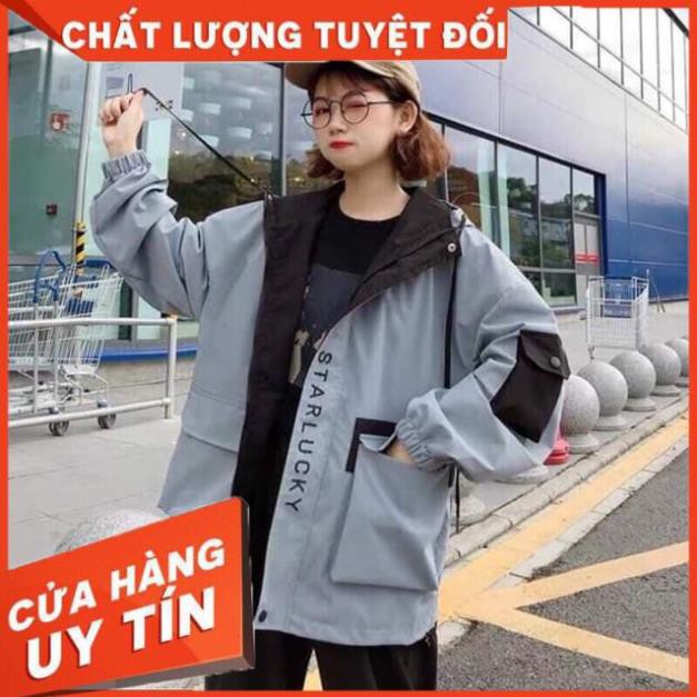 [Ảnh + Video Thật] Áo Khoác Kaki Lucky freesize chất kaki ngoại chất lượng tuyệt đối | BigBuy360 - bigbuy360.vn