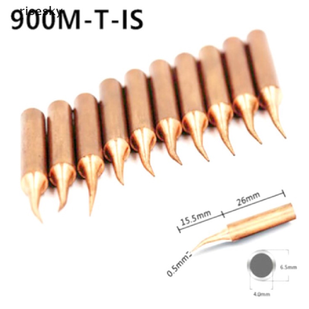 Bộ 5-10 Mũi Hàn Sắt Đồng Nguyên Chất 900M ♨Trên đó