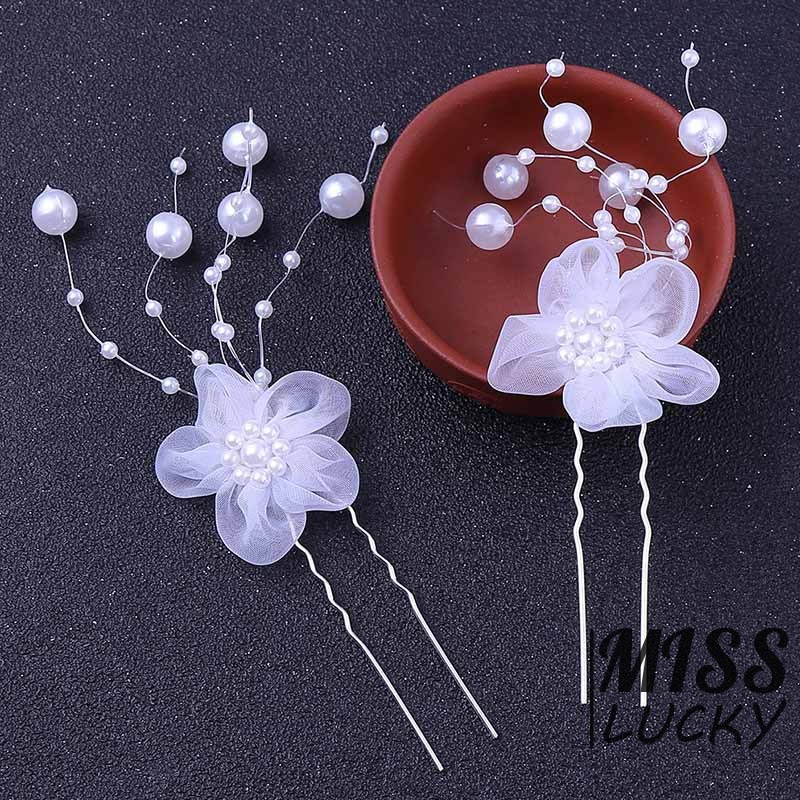 Set 2 kẹp tóc kiểu dáng thời trang thanh tú cho nữ