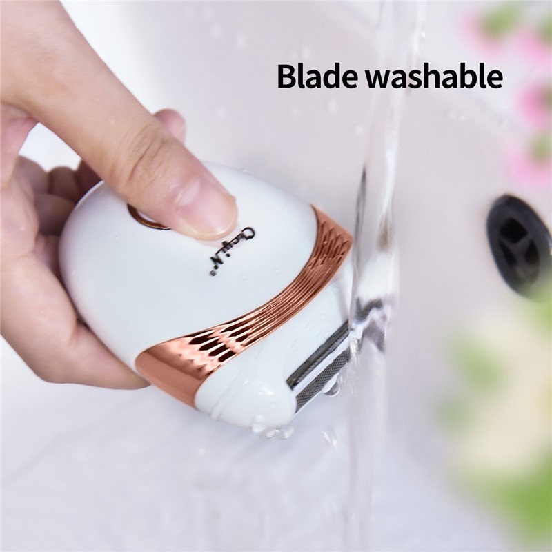 Máy tẩy lông cơ thể CkeyiN MT128 thiết kế nhỏ gọn tiện dụng