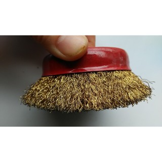 Bộ 2 chiếc chổi đánh rỉ .Chén cước,chổi cước đánh rỉ sắt inox