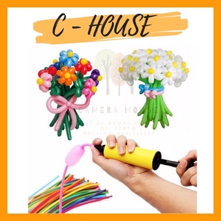 Ống bơm gối hơi, bong bóng mini cầm tay