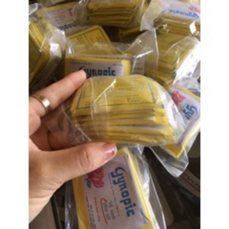 Combo túi 10gói Gynopic dung dịch vệ sinh muối rửa hoa hồng hỗ trợ viêm phu khoa
