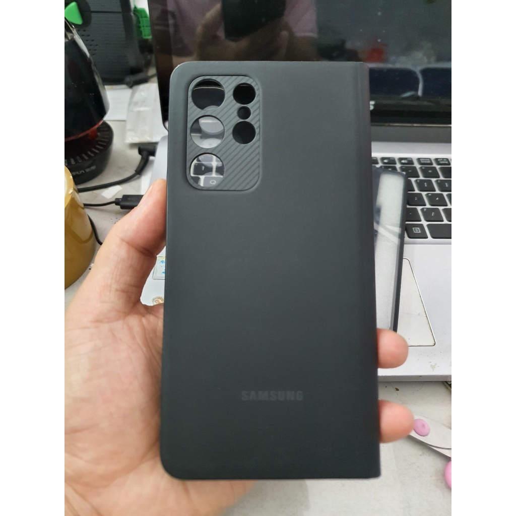 Bao Da Clear View Samsung S21 Ultra Chính Hãng, Có Khe Cắm Bút
