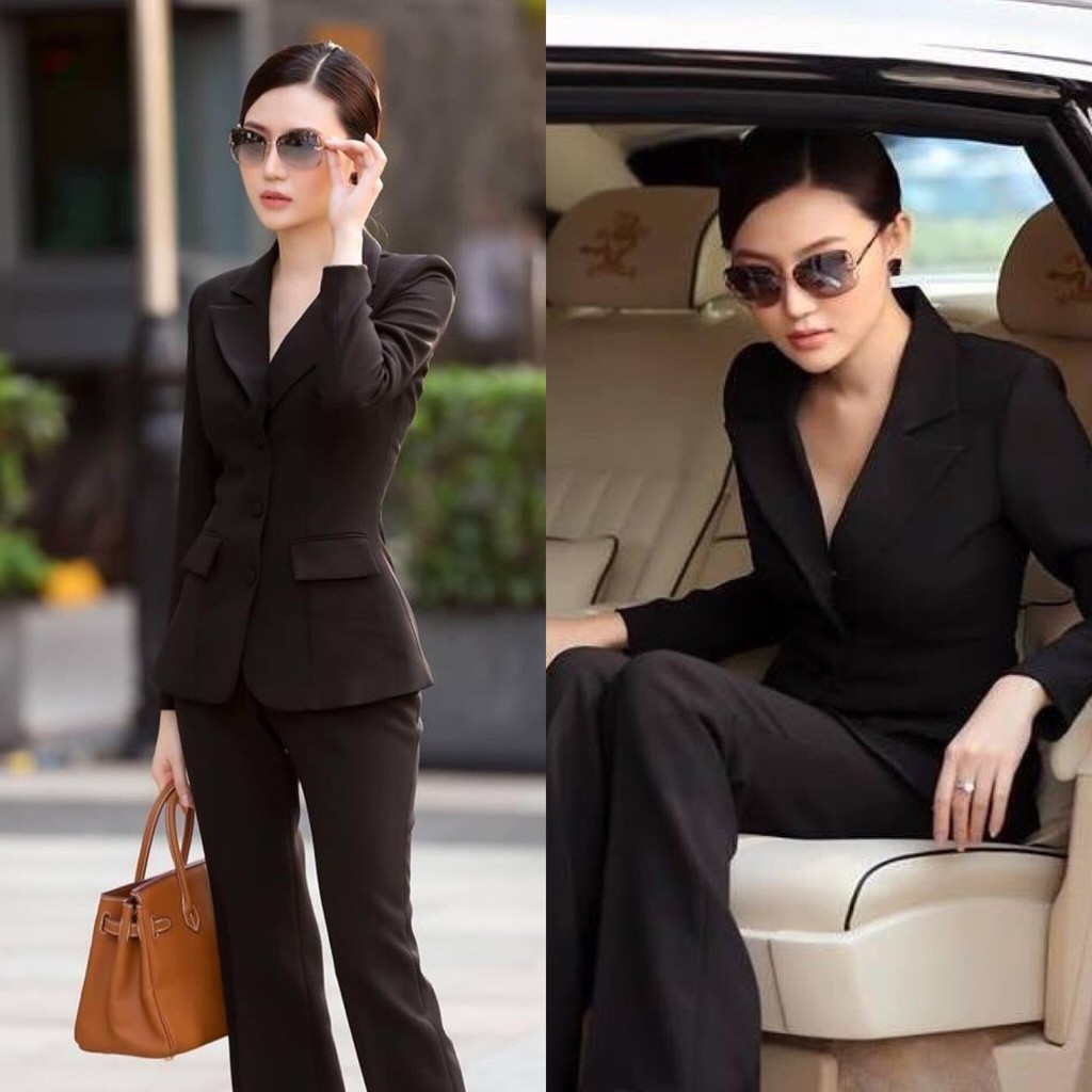 [Hình Thật - Thời Trang Thiết Kế] Set vest thiết kế thanh lịch cao cấp | BigBuy360 - bigbuy360.vn