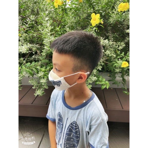 Khẩu trang vải sợi tre muslin 6 lớp dễ thở cho bé