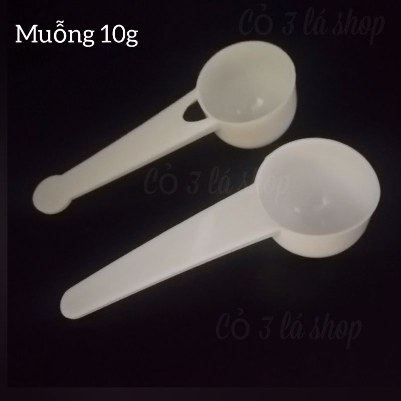 (1 cái) Muỗng 10g đong gia vị, múc bột sữa, định lượng nguyên liệu nhà bếp, nhựa pp