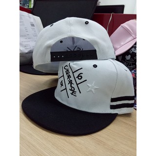NÓN SNAPBACK TWO STARS TRẮNG - H1132 (NHIỀU MÀU LỰA CHỌN)