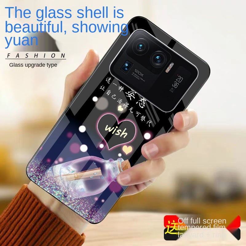 Ốp Lưng Kính Cường Lực Cho Xiaomi 11ultra | BigBuy360 - bigbuy360.vn