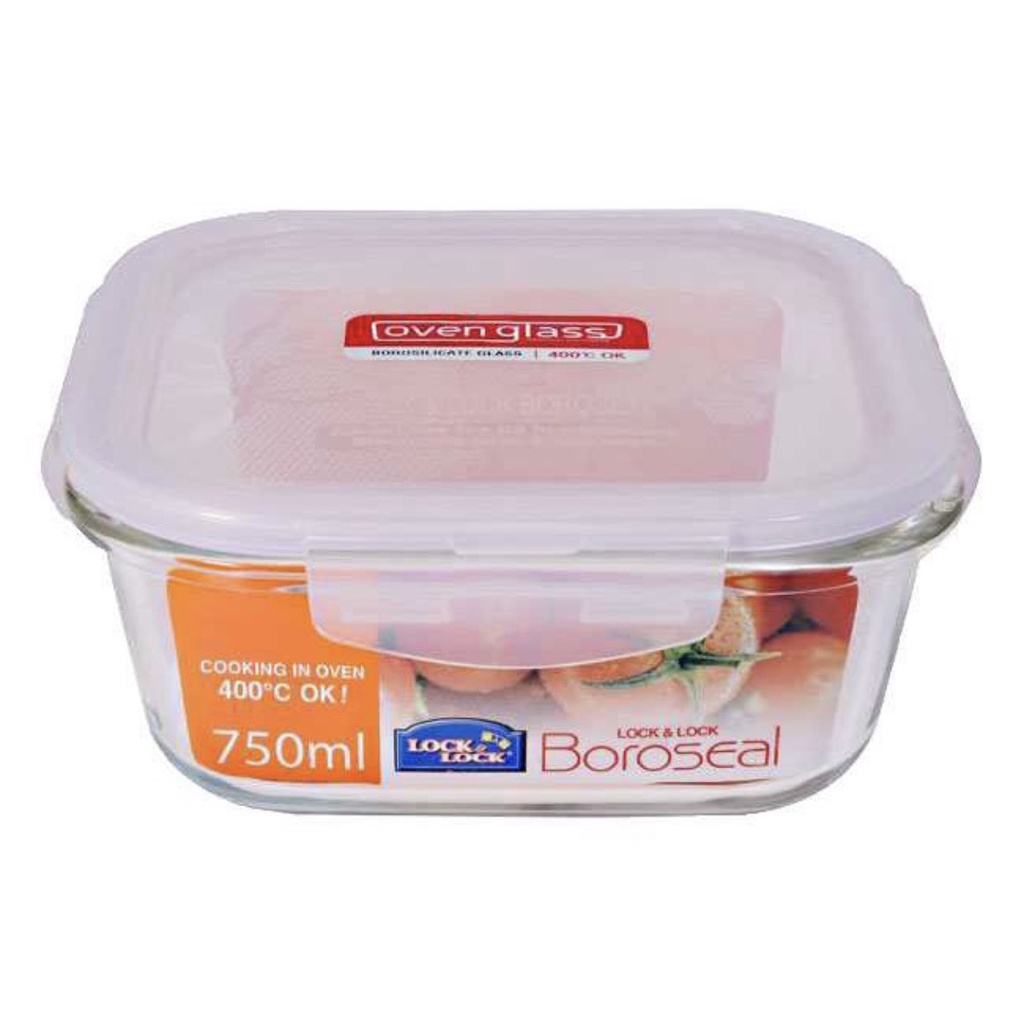HỘP THỦY TINH CHỊU NHIỆT LOCK&LOCK 750ML QUÀ TẶNG SỮA VINAMILK